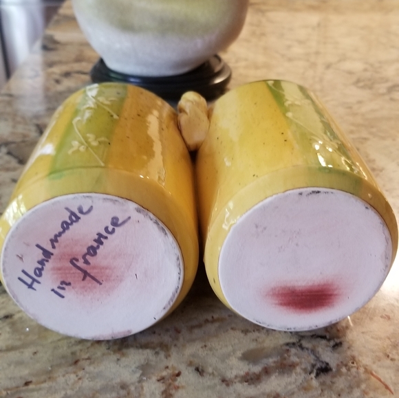 Handmade in France pottery bottle holder/utensils - Picture 3 of 5